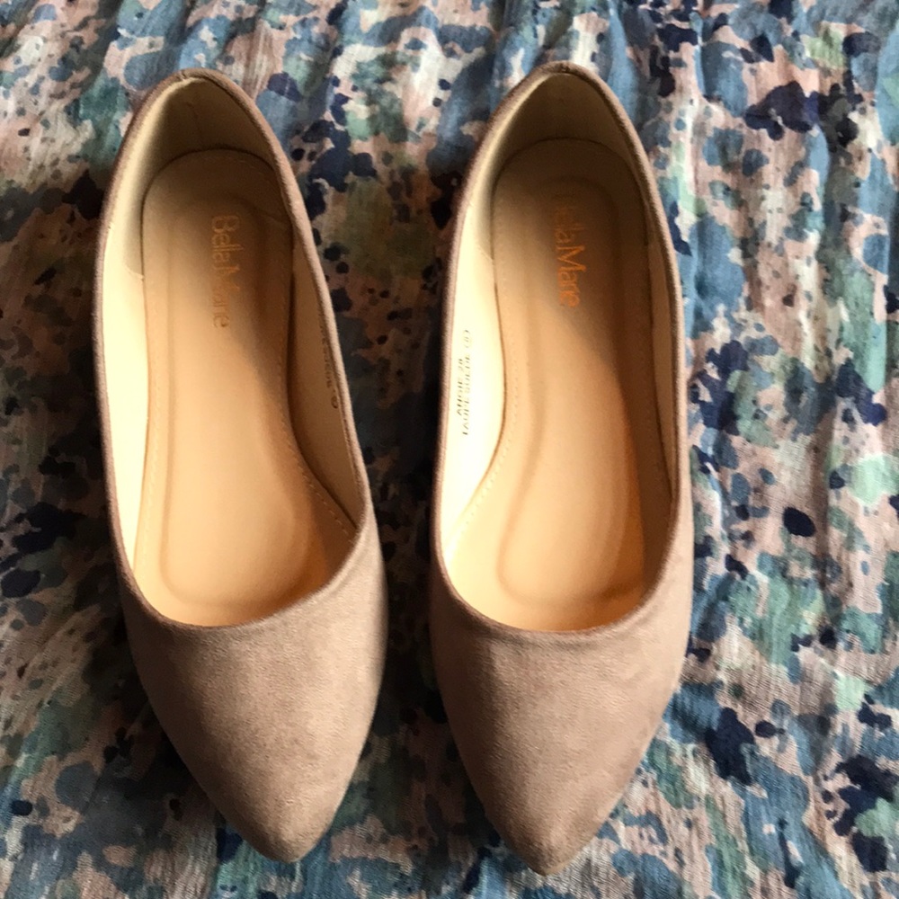 BellaMarie Suede Flats
